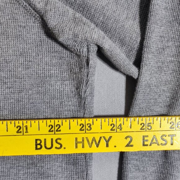 Pierre Cardin crew neck knit pullover / sweater men's size L grey colour - Picture 6 of 7